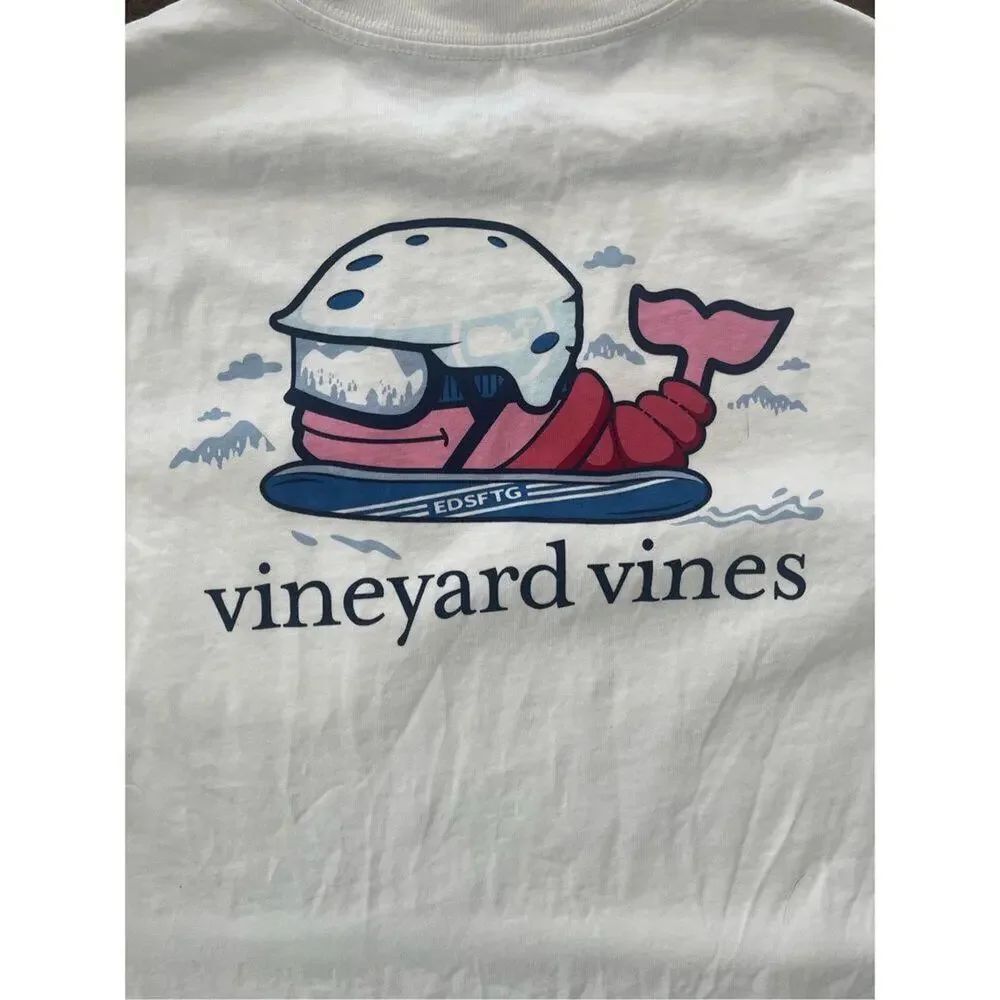Vineyard Vines Snow Whale Long Sleeve